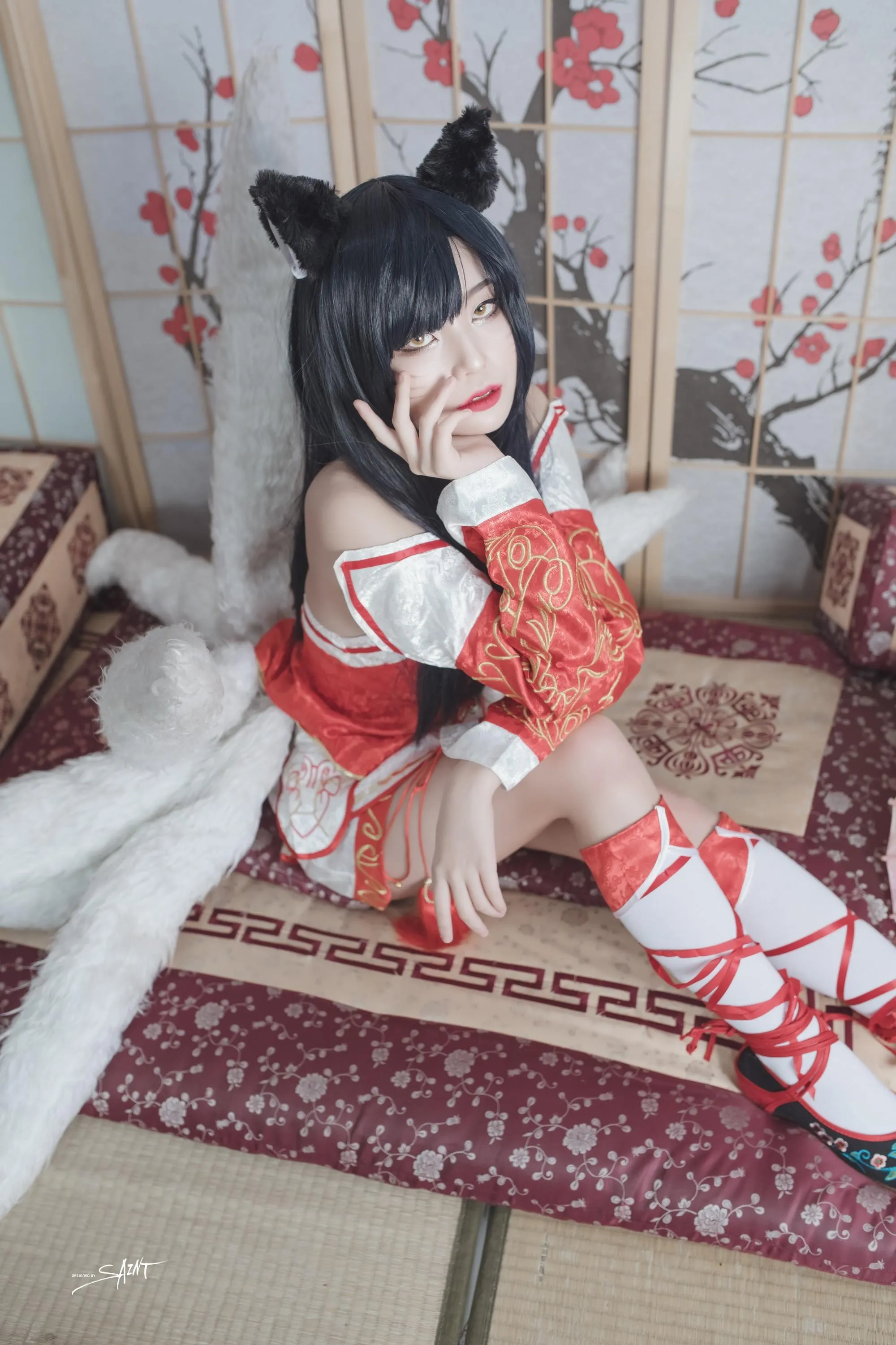 NO.100 [SaintPhotoLife] Yuna – Ahri LoL [53P]插图1